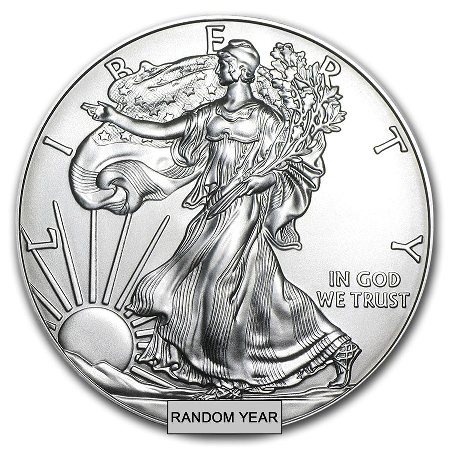500-Coin American Silver Eagle Monster Box (Sealed, Random Year)