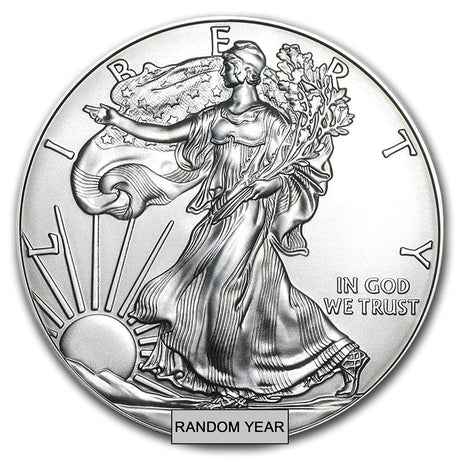 500-Coin American Silver Eagle Monster Box (Sealed, Random Year)